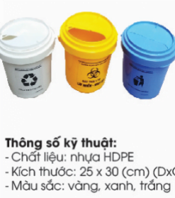 Thùng rác y tế Thanh Hóa