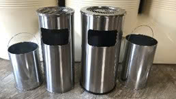 Thùng rác gạt tàn thuốc Inox