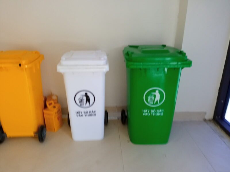 Thùng rác nhựa 240 lít tại Thanh Hóa